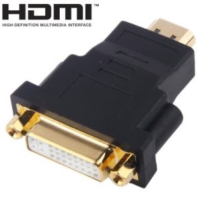 19 Pin Male HDMI to Female DVI 24+5 Adapter