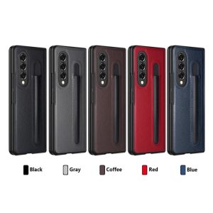 Galaxy Z Fold3 5G Pattern Foldable Case with Pen Slot