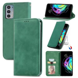 Motorola Edge 20 Retro Wallet Case With Holder