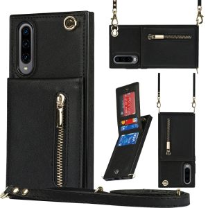 Galaxy A90 5G Case with Rear Zip Wallet