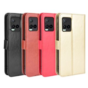 Vivo Y33s / Y21 Flip Wallet Case with Lanyard
