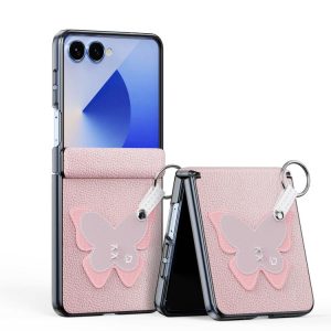 Samsung Galaxy Z Flip7 5G Folding Phone Case with Finger Ring Buckle