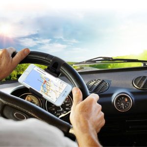 Universal Steering Wheel Phone Holder