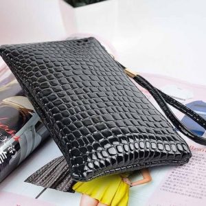 Textured Universal Clutch Wallet