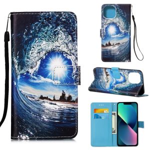 iPhone 14 Artistic Wallet Case with Holder