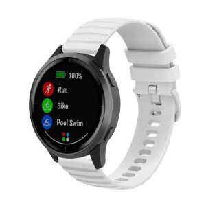 20mm Galaxy Watch4 / Watch5 / Watch5 Pro Ribbed Silicone Watch Band