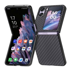 OPPO Find N2 Flip Raised Carbon Texture Case