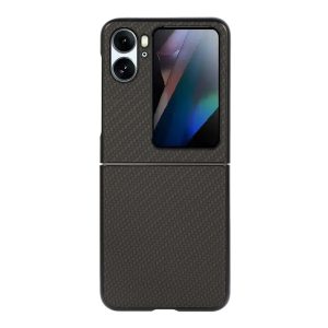 OPPO Find N2 Flip Carbon Fiber Texture Shock Case