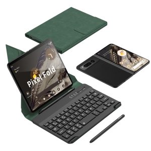 Google Pixel Fold Bluetooth Keyboard Case with Pen