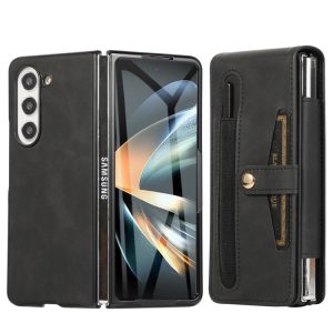 Galaxy Z Fold5 Wallet Case with Strap Clip