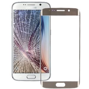 s6 edge glass gold