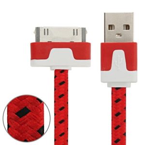 30 Pin iPhone to USB 1M - Red