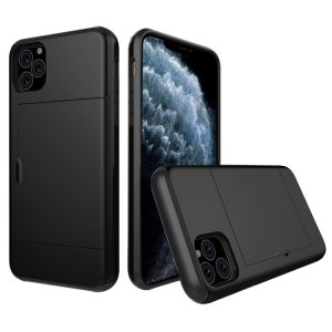 iPhone 11 Pro Shockproof Rugged Armor Protective Case with Card Slot