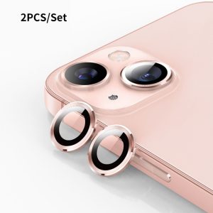 iPhone 14/14 Plus Rear Lens Aluminium Alloy Tempered Glass Film