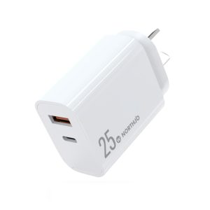 USB-C & QC 3.0 USB Dual Ports Fast Charger