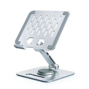 Desktop Stable Adjustable Folding Rotating Aluminum Alloy Phone/Tablet Holder