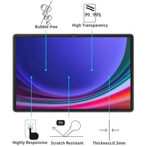 Samsung Galaxy Tab S10 Ultra Tempered Glass Screen Protector