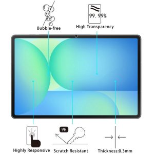 Samsung Galaxy Tab S10 FE+ Explosion-proof Tempered Glass Screen Protector