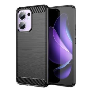 OPPO Reno13 F 5G Carbon Fiber Brushed Texture TPU Phone Case
