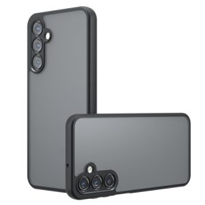 Samsung Galaxy A16 5G Armor Precise Hole PC Hybrid TPU Phone Case(Frosted Black)