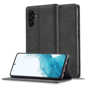 Samsung Galaxy S24 FE 5G Strong Magnetism Microfiber Leather Phone Case