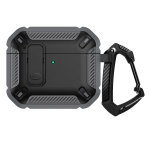 AirPods 4 Shield Shockproof Earphone Protective Case with Hook