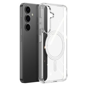 Samsung Galaxy S25 Plus 5G Magsafe TPU Phone Case (Transparent)