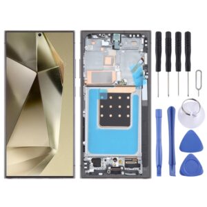 Samsung Galaxy S24 Ultra SM-S928B 6.78 inch OLED LCD Screen Digitizer Full Assembly with Frame - Black