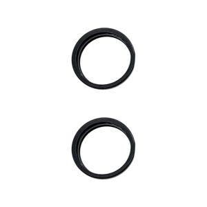 iPhone 15 Pro /15 Pro Max 3pcs/set Rear Camera Glass Lens Metal Outside Protector Hoop Ring