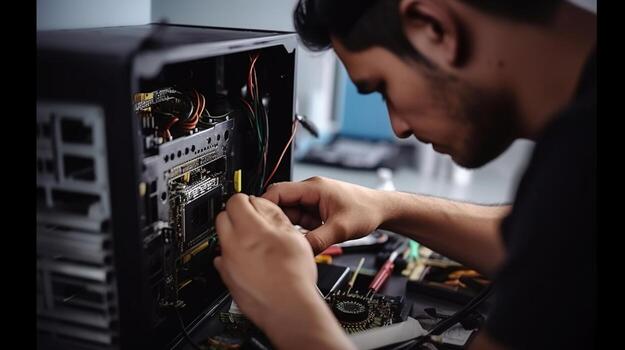 computer repairing in Christchurch store